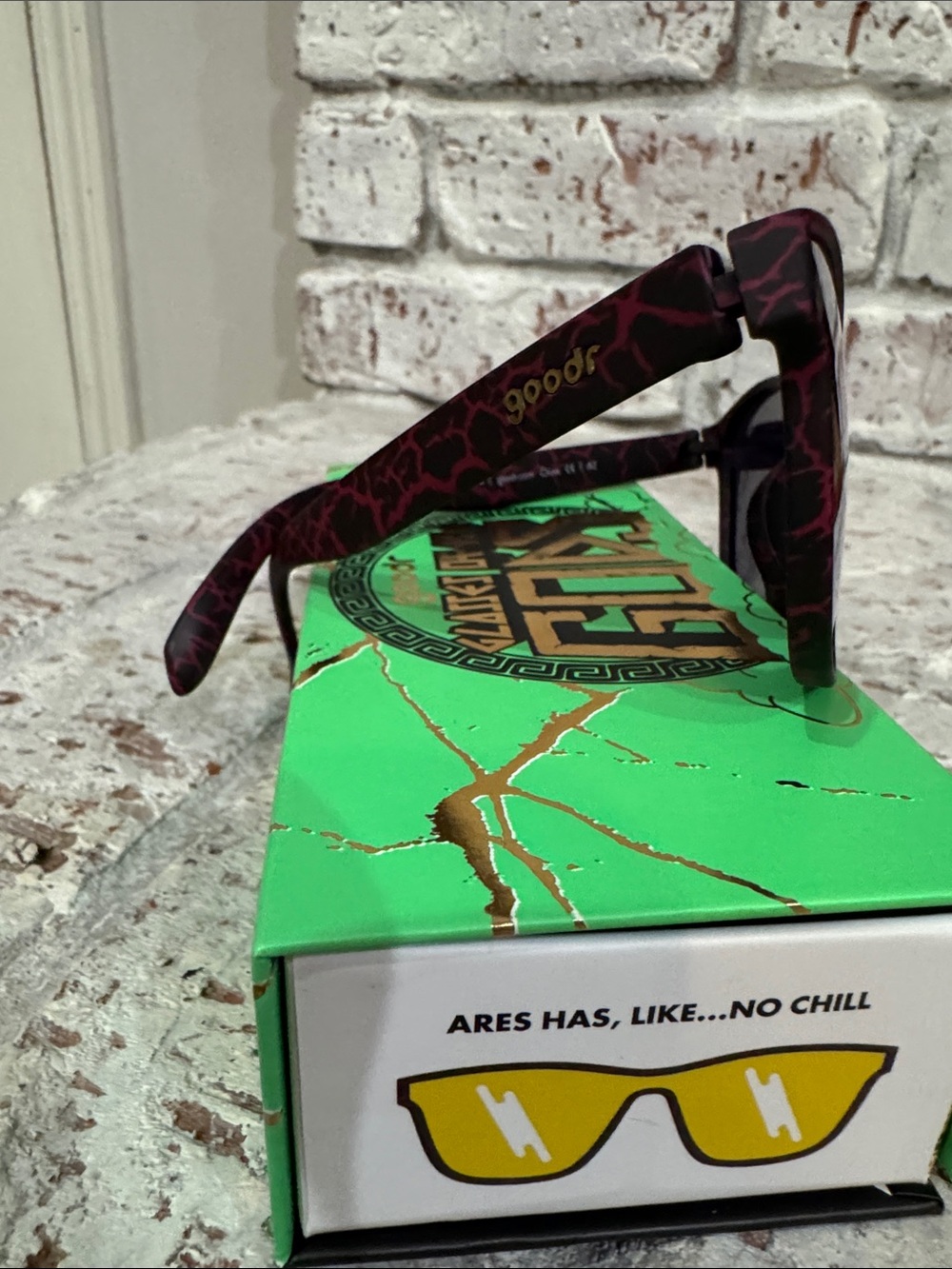 Goodr Ares Has, Like No Chill Limited-Edition Sunglasses of the Gods - Picture 5 of 7
